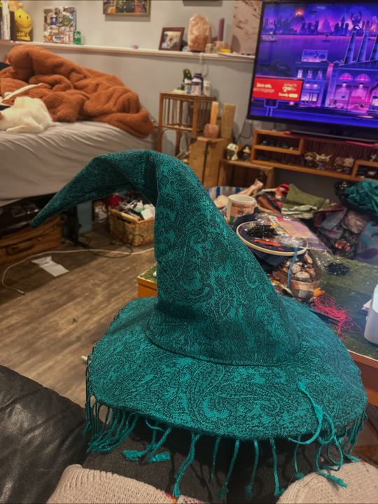 Lamp & Wizard Hat (2 of 3)